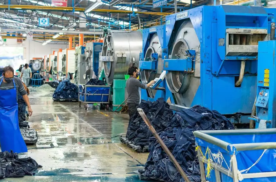 Denim washing